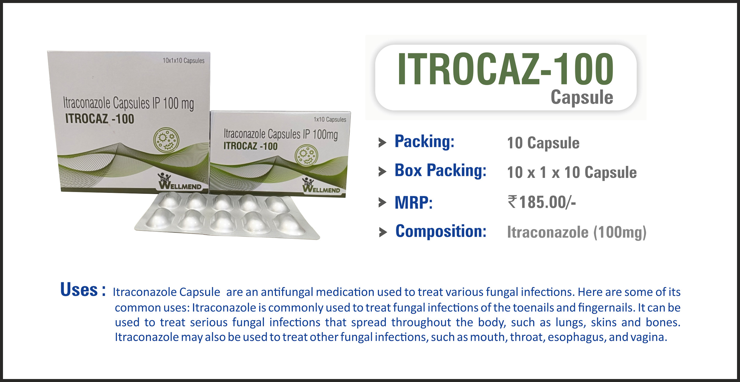 ITROCAZ-100 Capsule