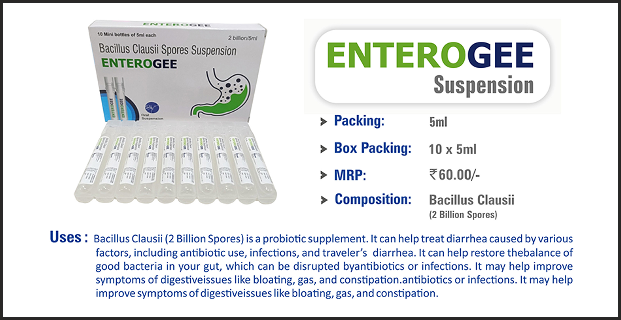 ENTEROGEE Suspension