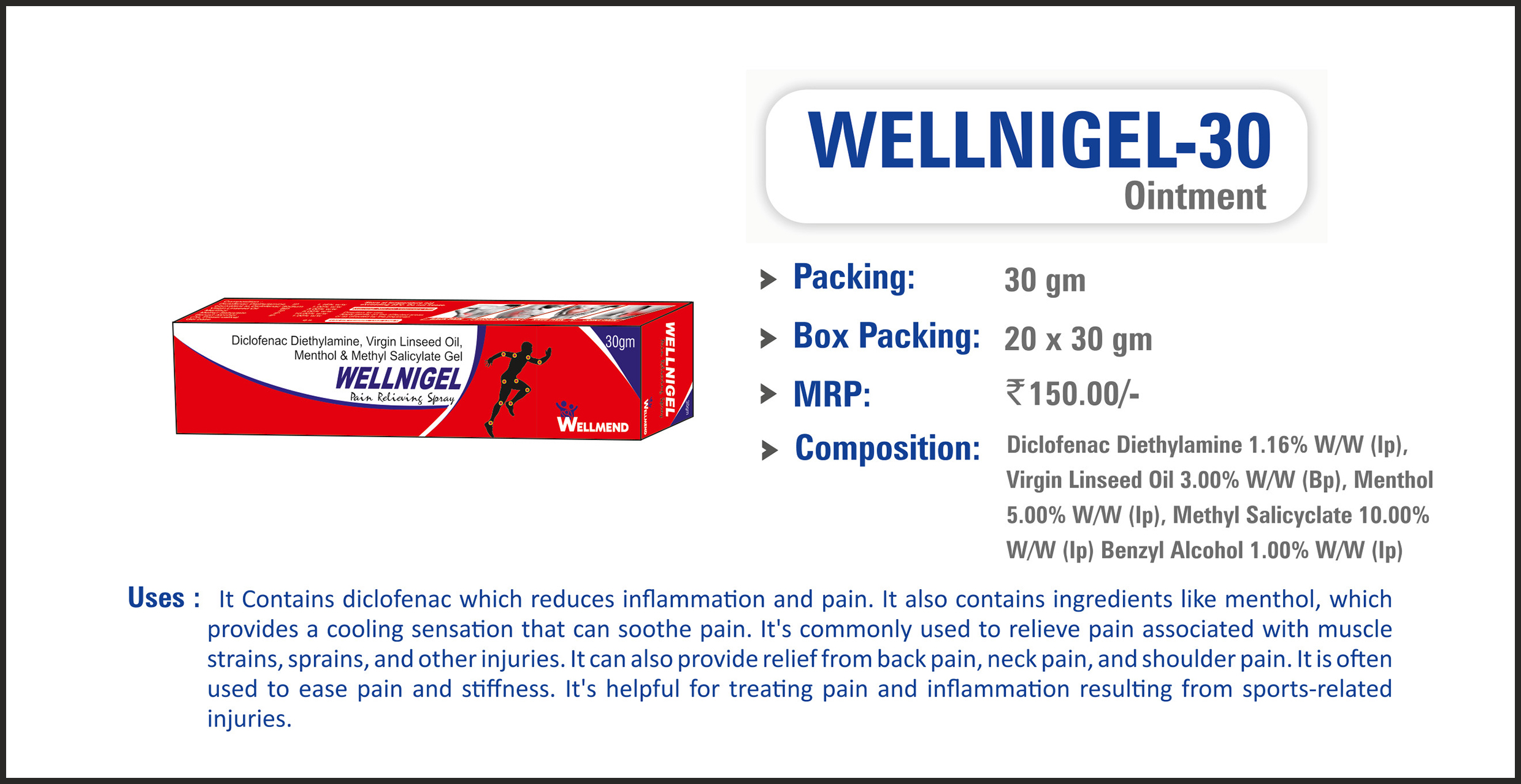 WELLNIGEL-30 Ointment