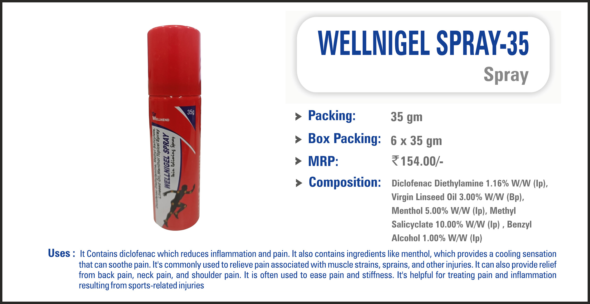 WELLNIGEL-35 Spray