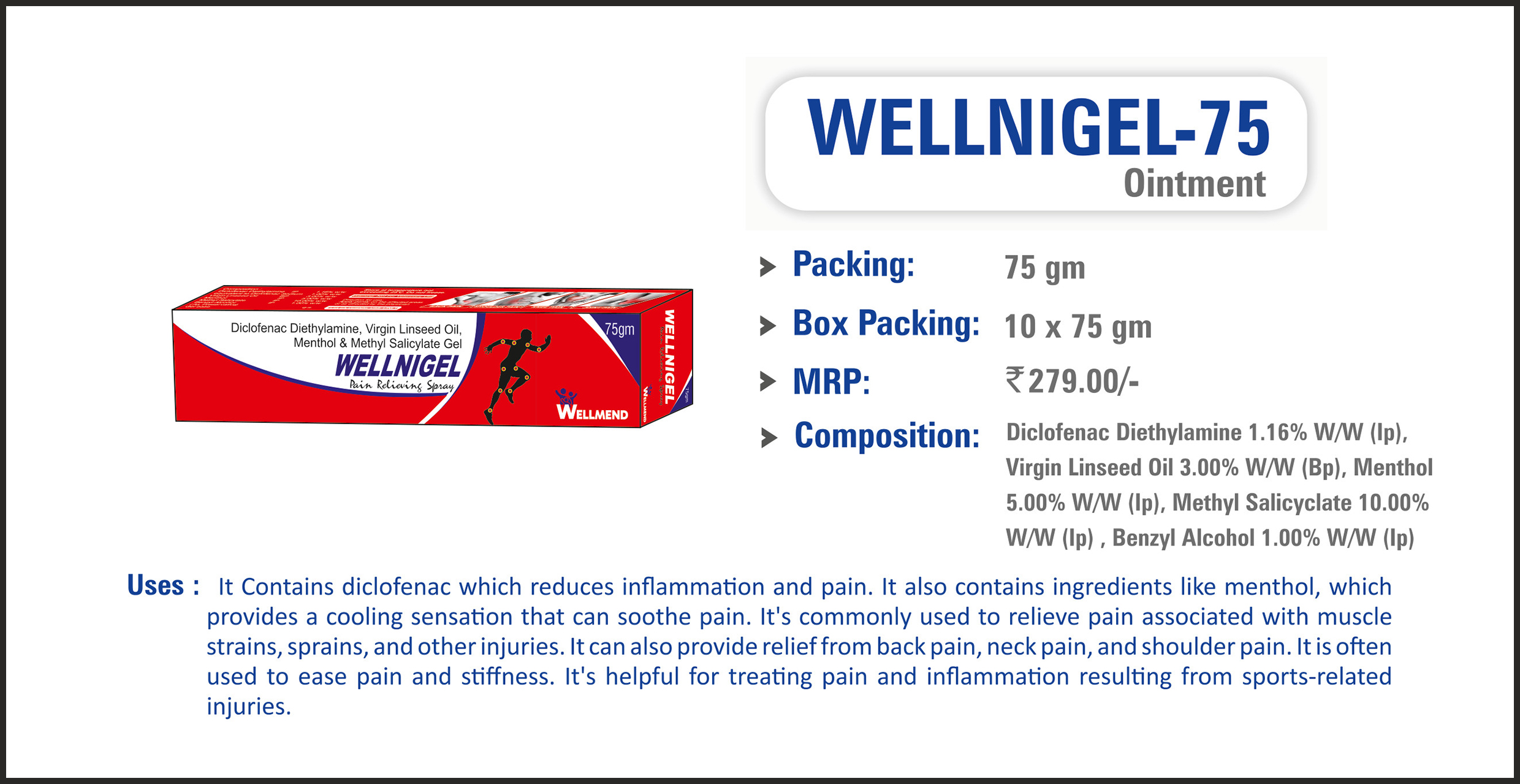 WELLNIGEL-75 Ointment