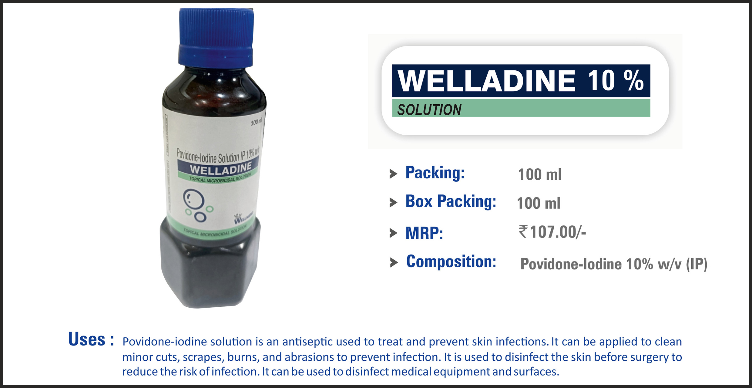 WELLADINE-10% Solution
