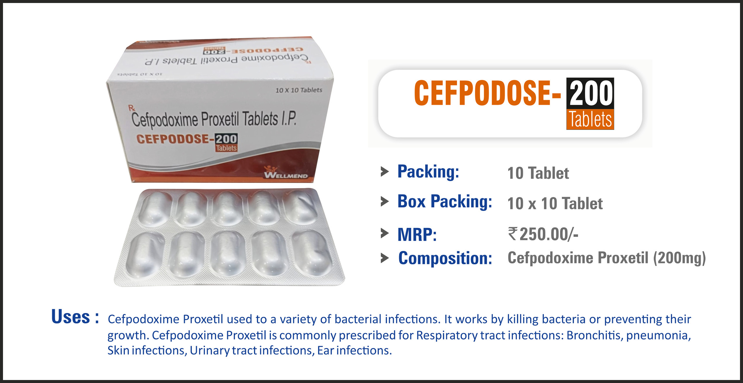 CEFPODOSE-200 Tablet