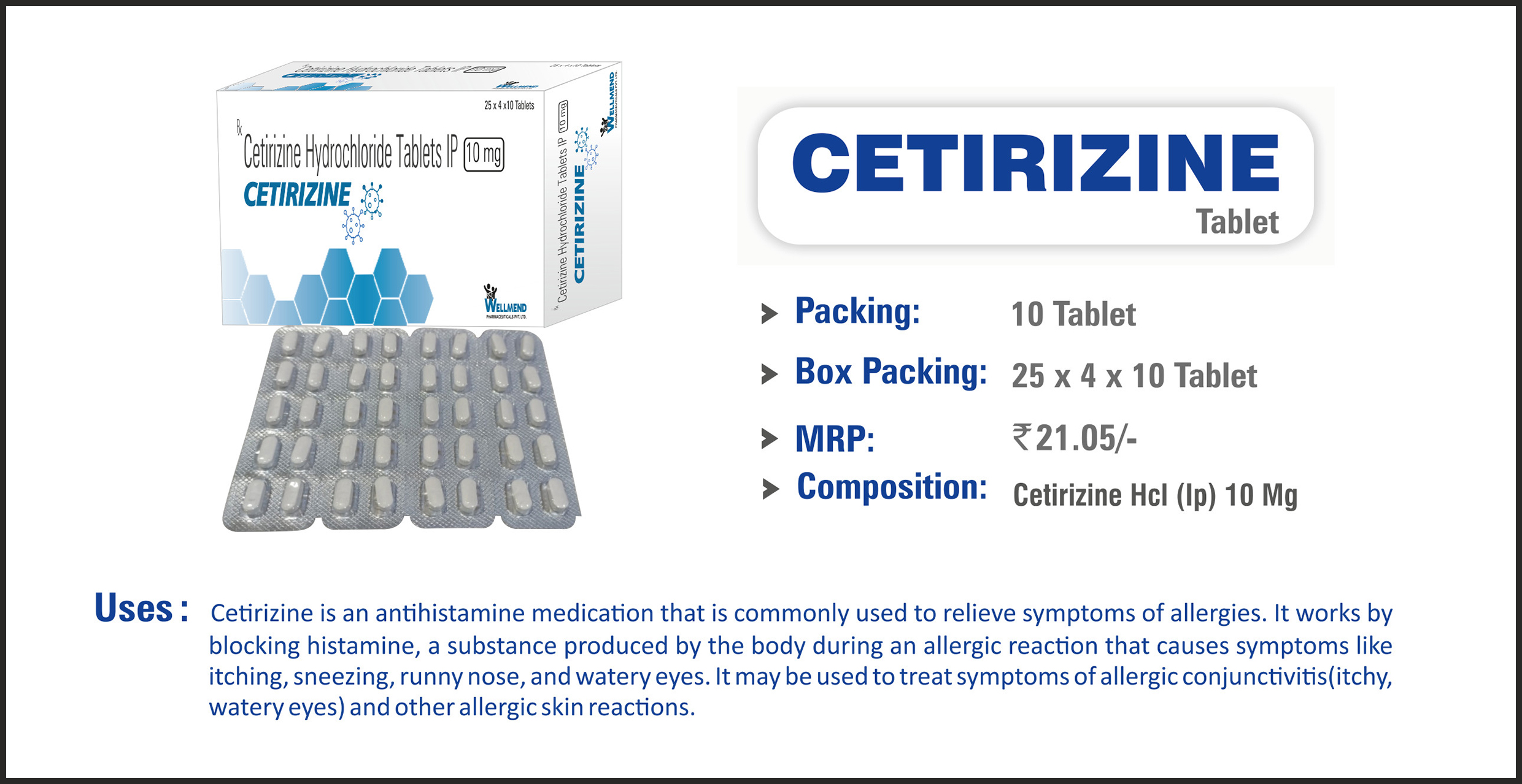 CETIRIZINE Tablet